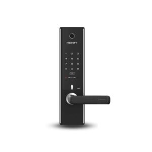 Cerradura digital H-5890SK HIONE+ control digital, diseño elegante para uso residencial.