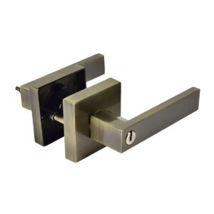 Cerradura Castelli latón antiguo para recámara con diseño clásico y uso interior 04982