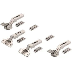 Kit de Bisagras Clip Top para Aventos HF p/ frente de madera y marcos de aluminio ancho Blum